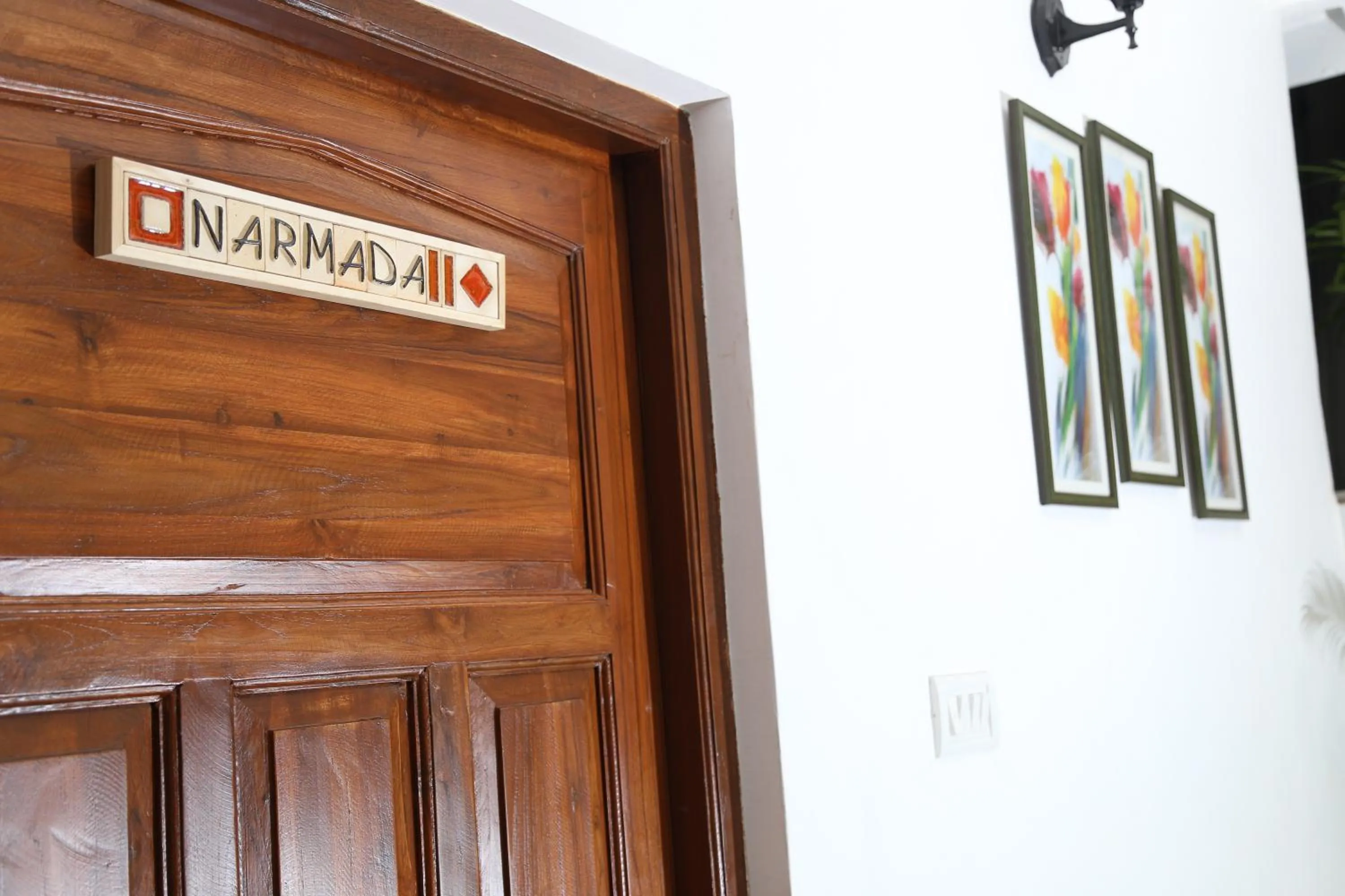 Bedroom in Villa Baywalk Goa - 200 meters from Morjim Beach