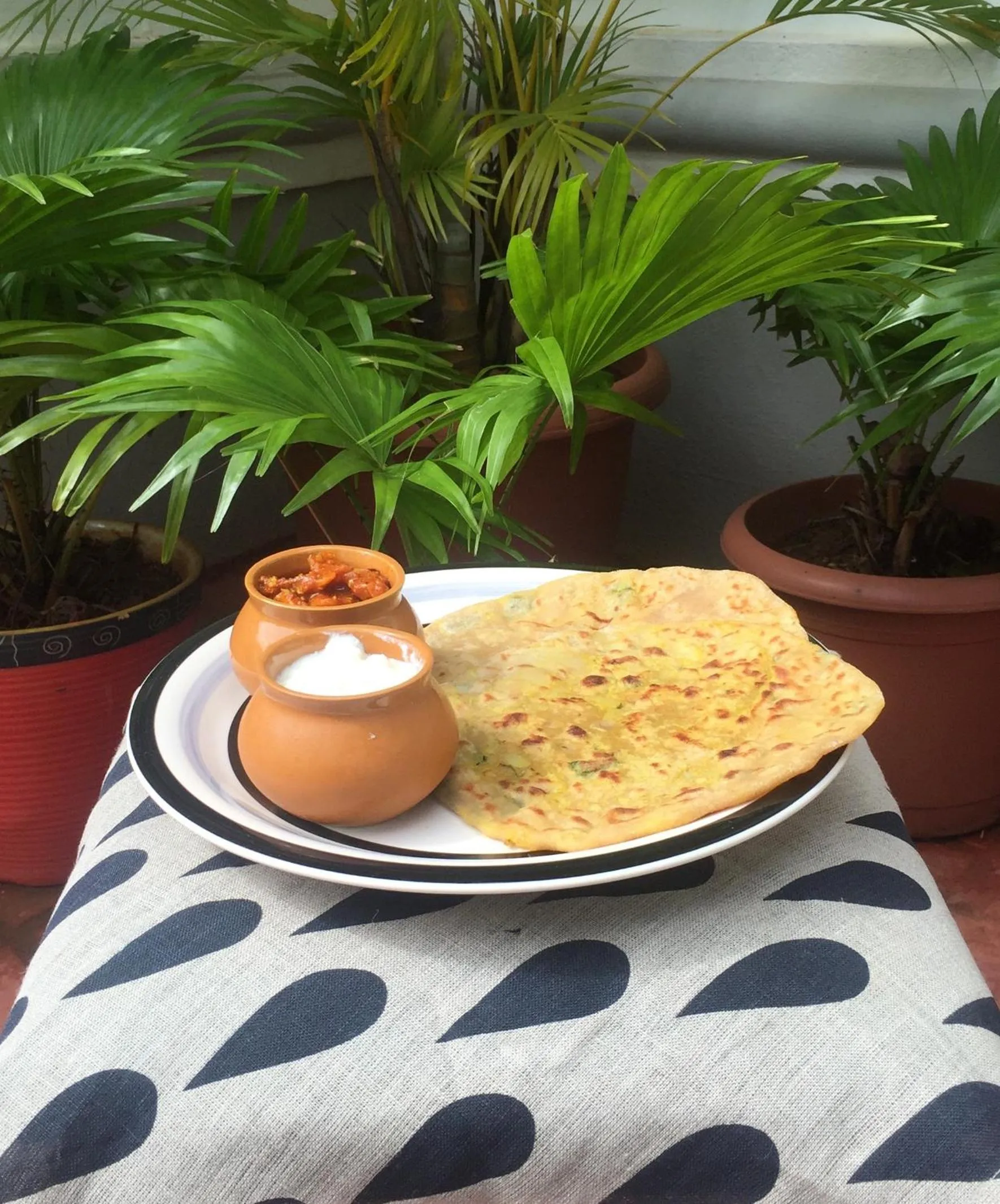 Food close-up in Villa Baywalk Goa - 200 meters from Morjim Beach
