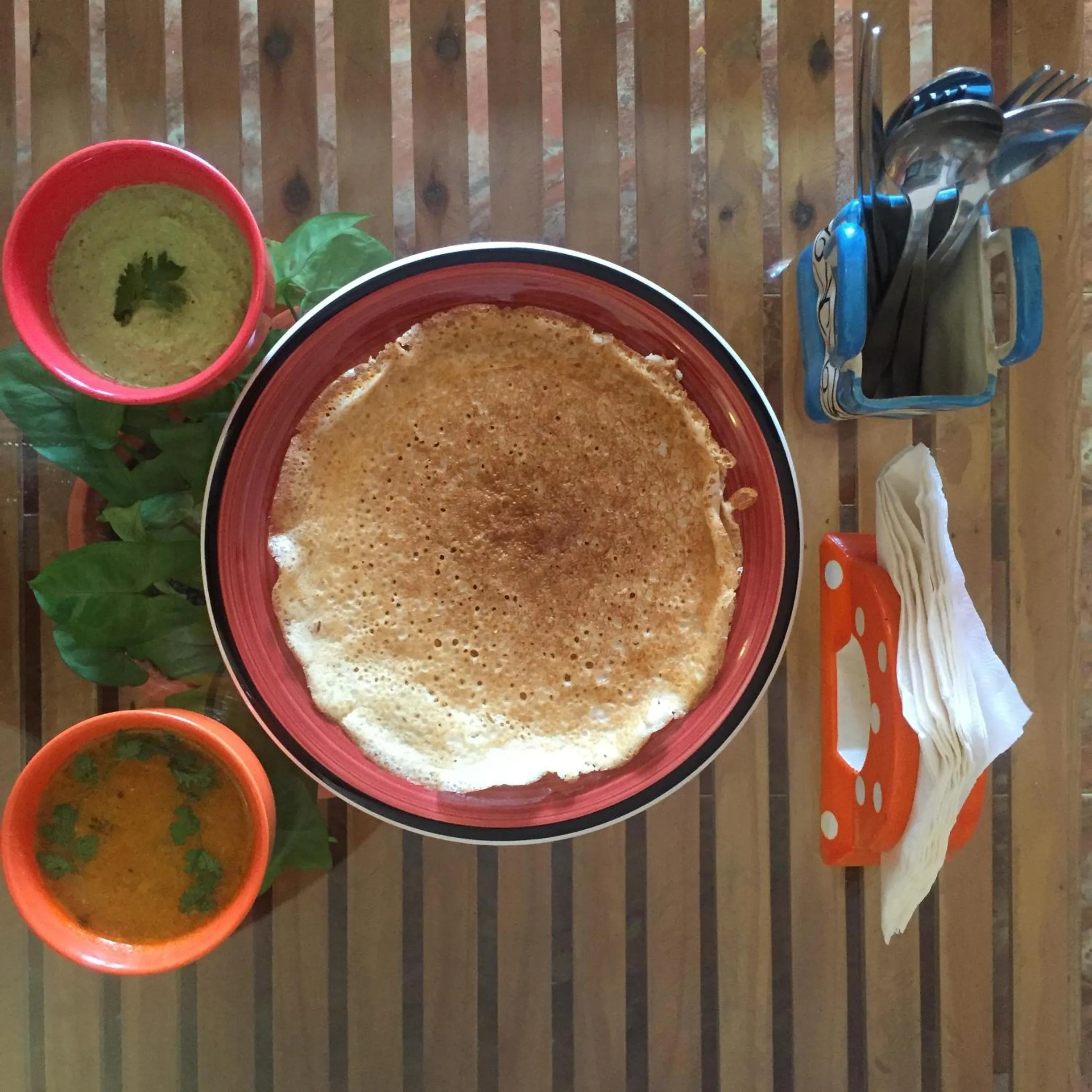 Food close-up in Villa Baywalk Goa - 200 meters from Morjim Beach