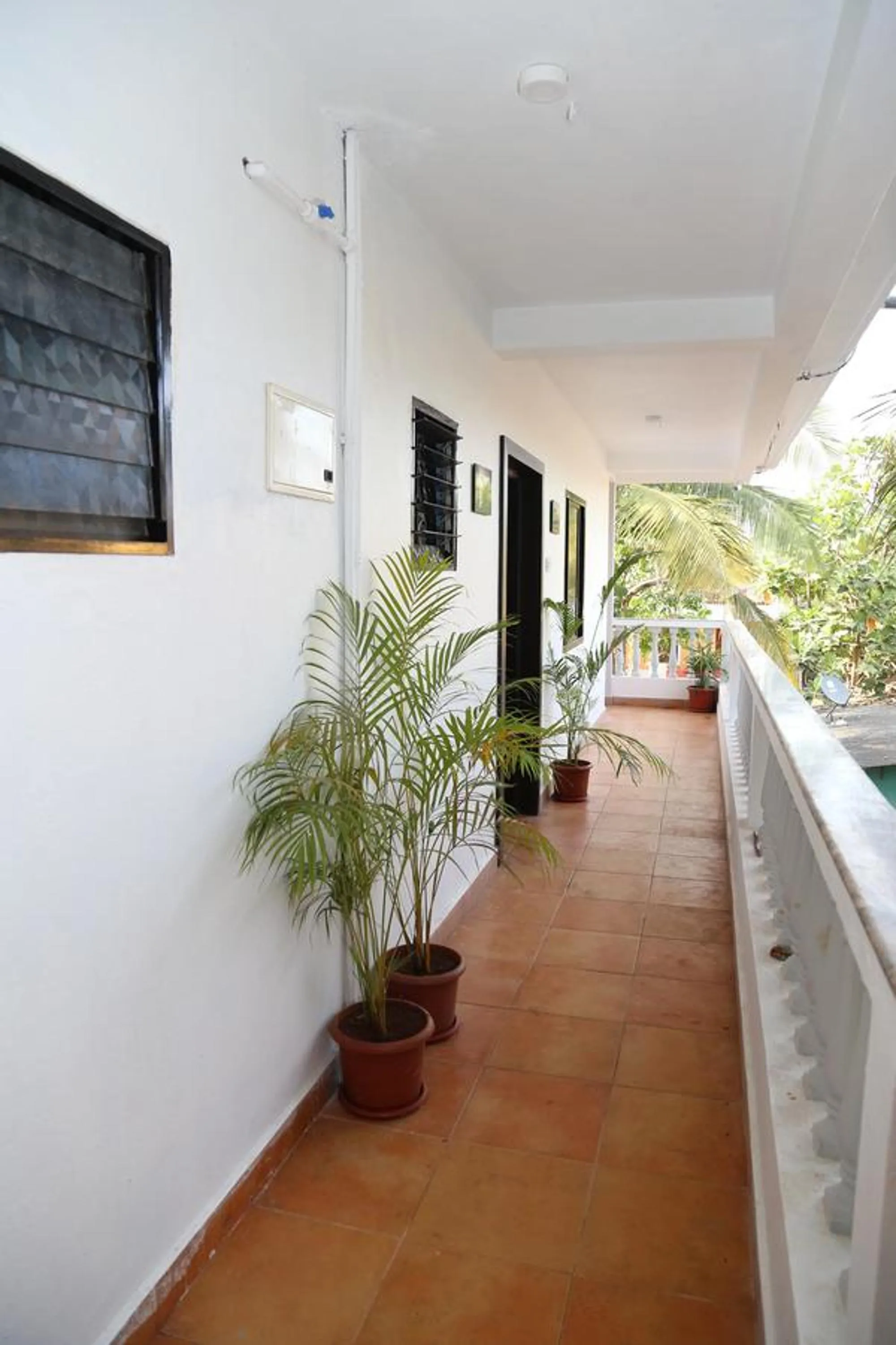 Balcony/Terrace in Villa Baywalk Goa - 200 meters from Morjim Beach