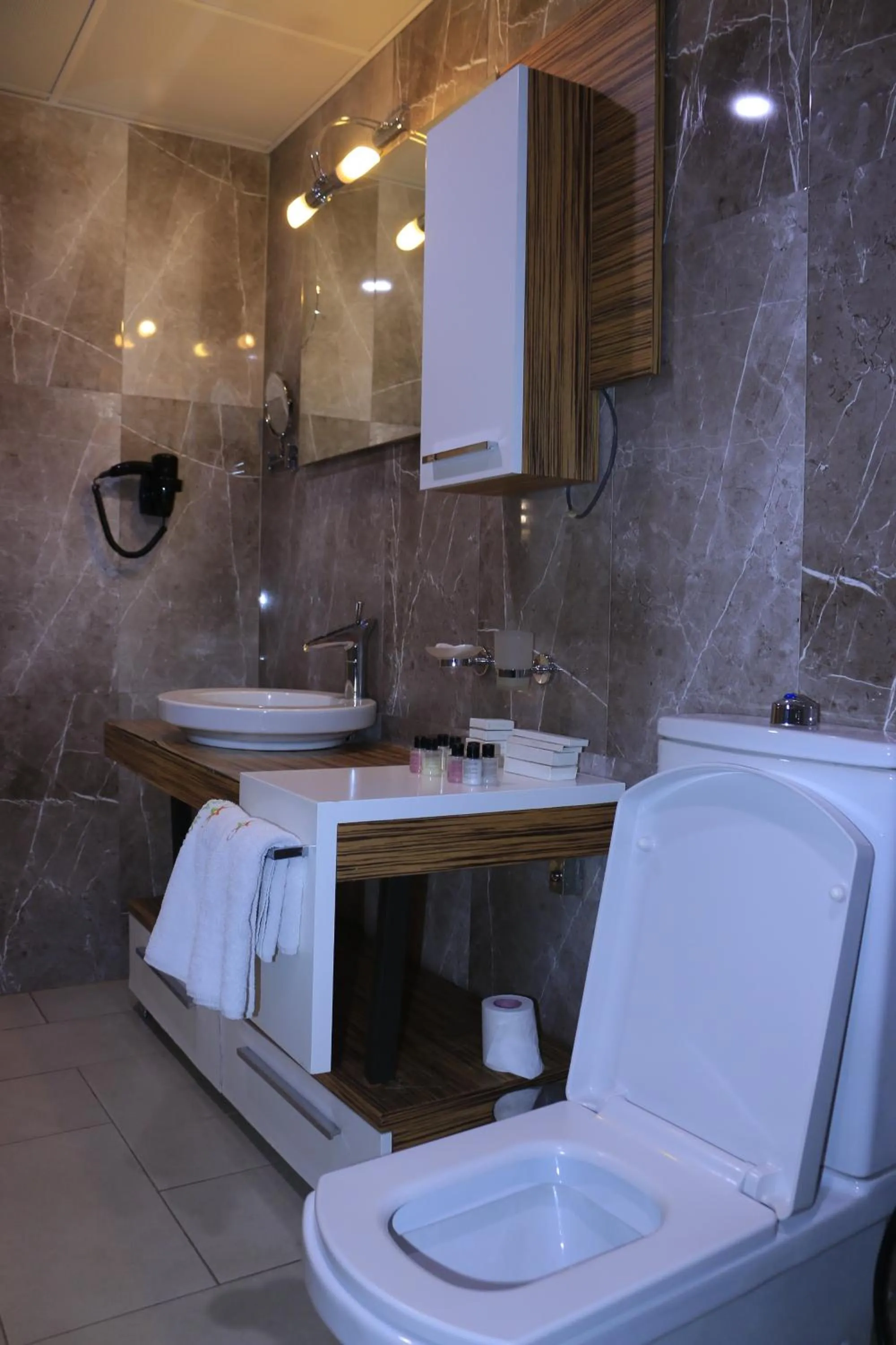 Bathroom in Momona Hotel