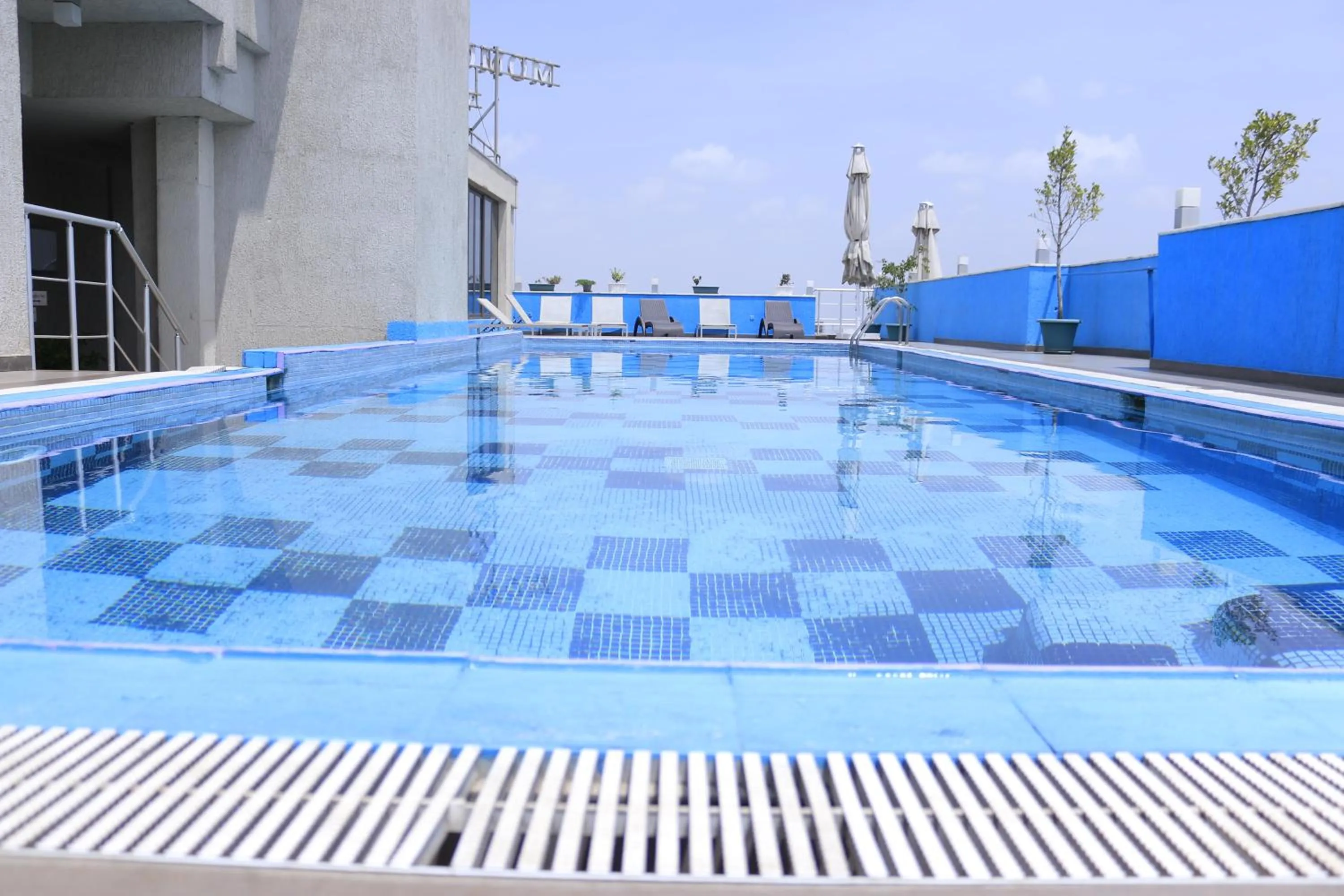 Swimming pool in Momona Hotel