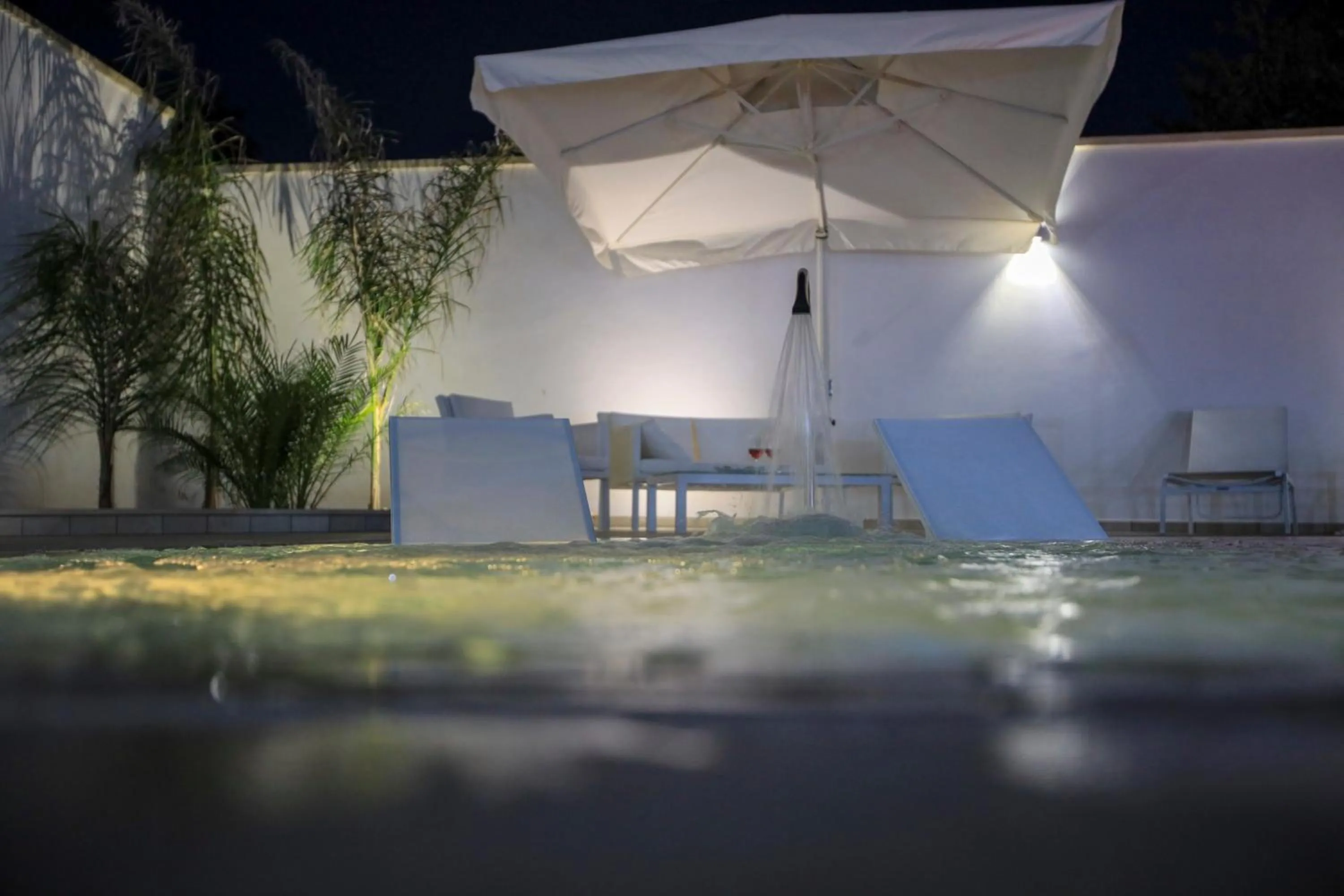 Garden view in Il Baiocco affittacamere piscina & SPA