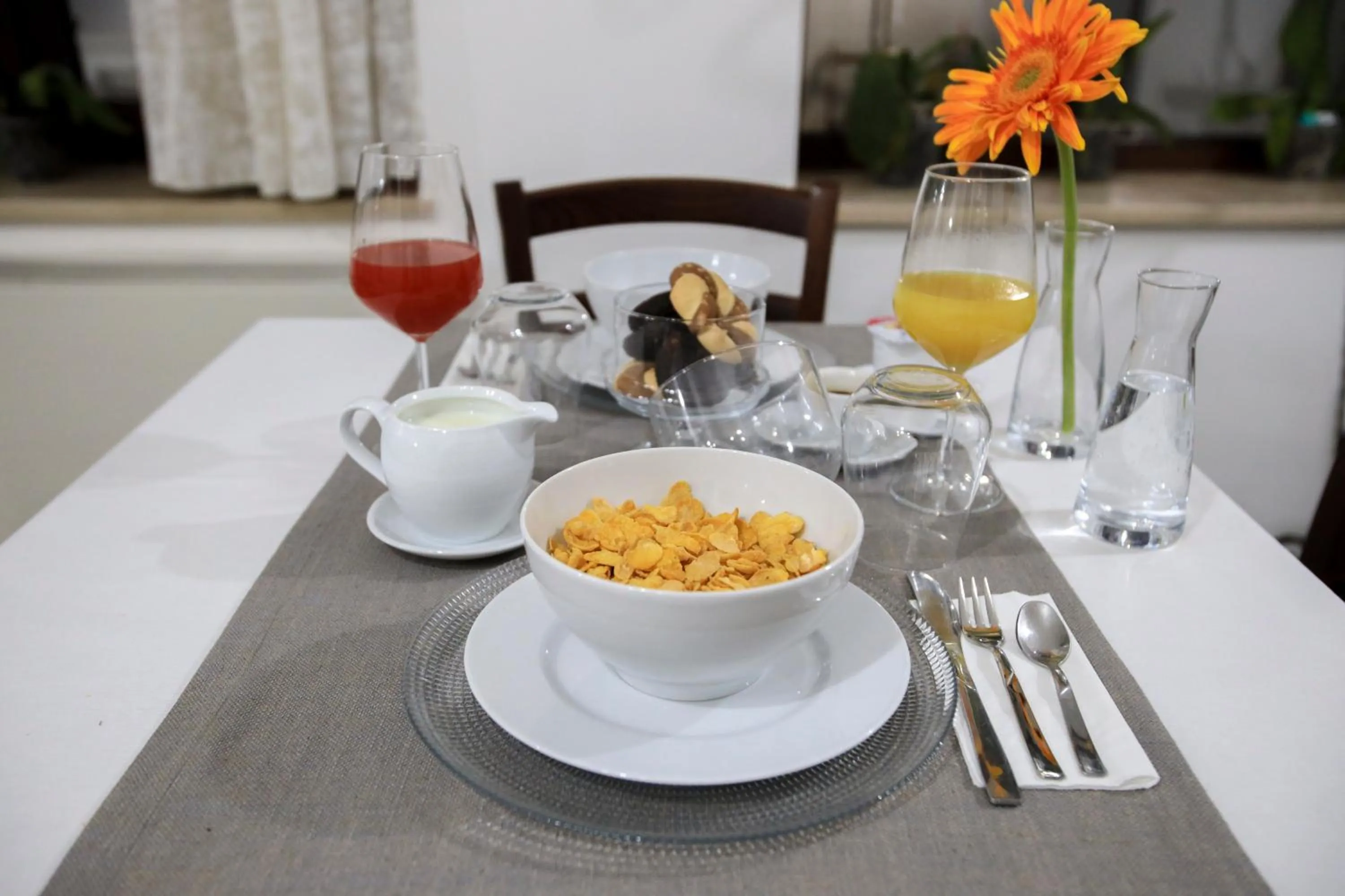 Breakfast in Il Baiocco affittacamere piscina & SPA