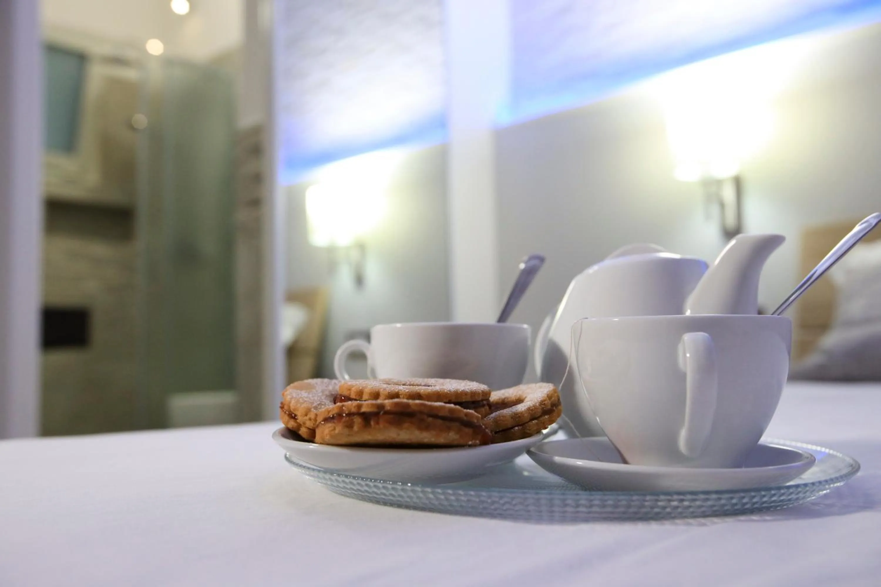 Coffee/tea facilities, Bed in Il Baiocco affittacamere piscina & SPA