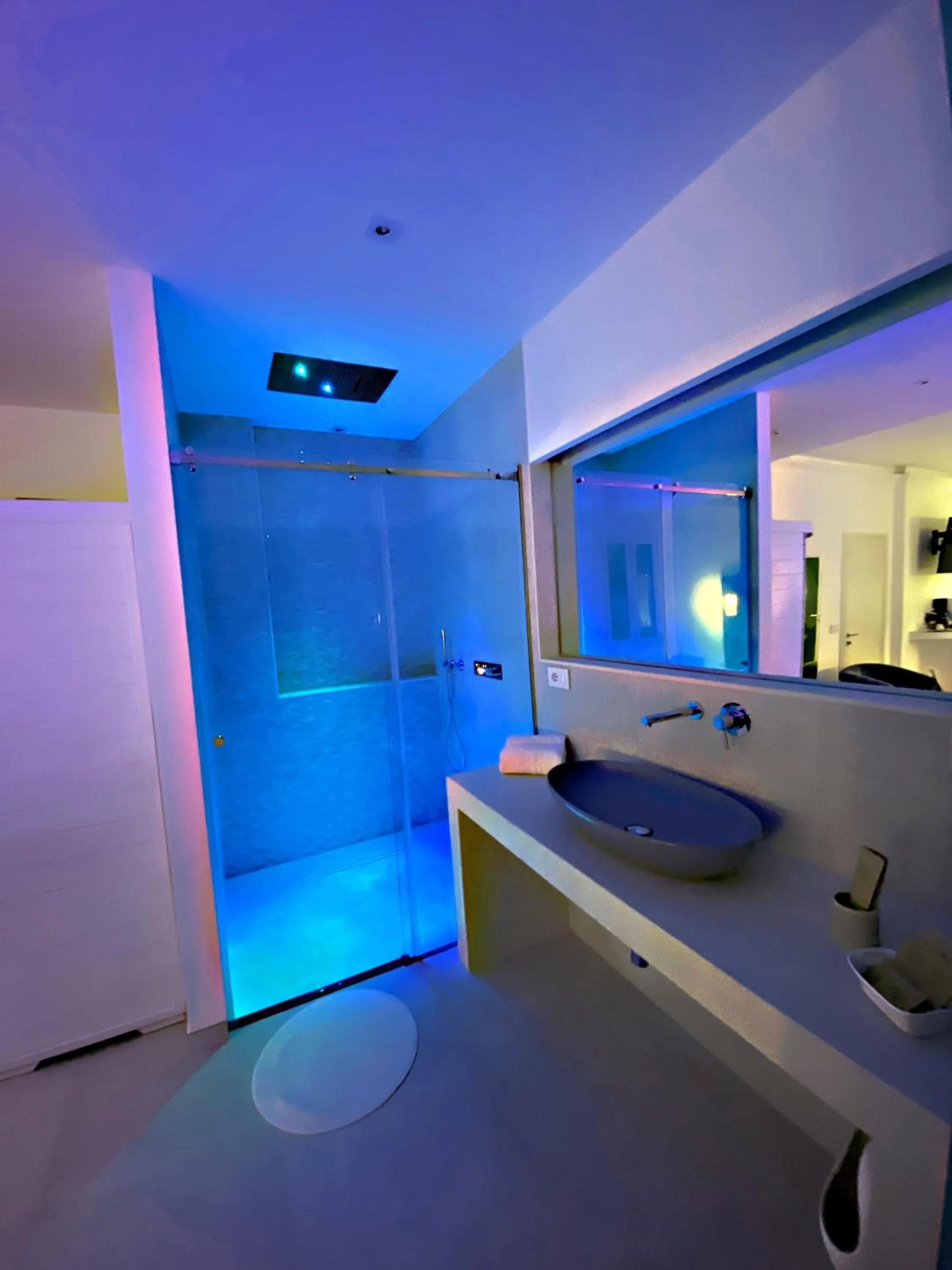 Shower in Il Baiocco affittacamere piscina & SPA