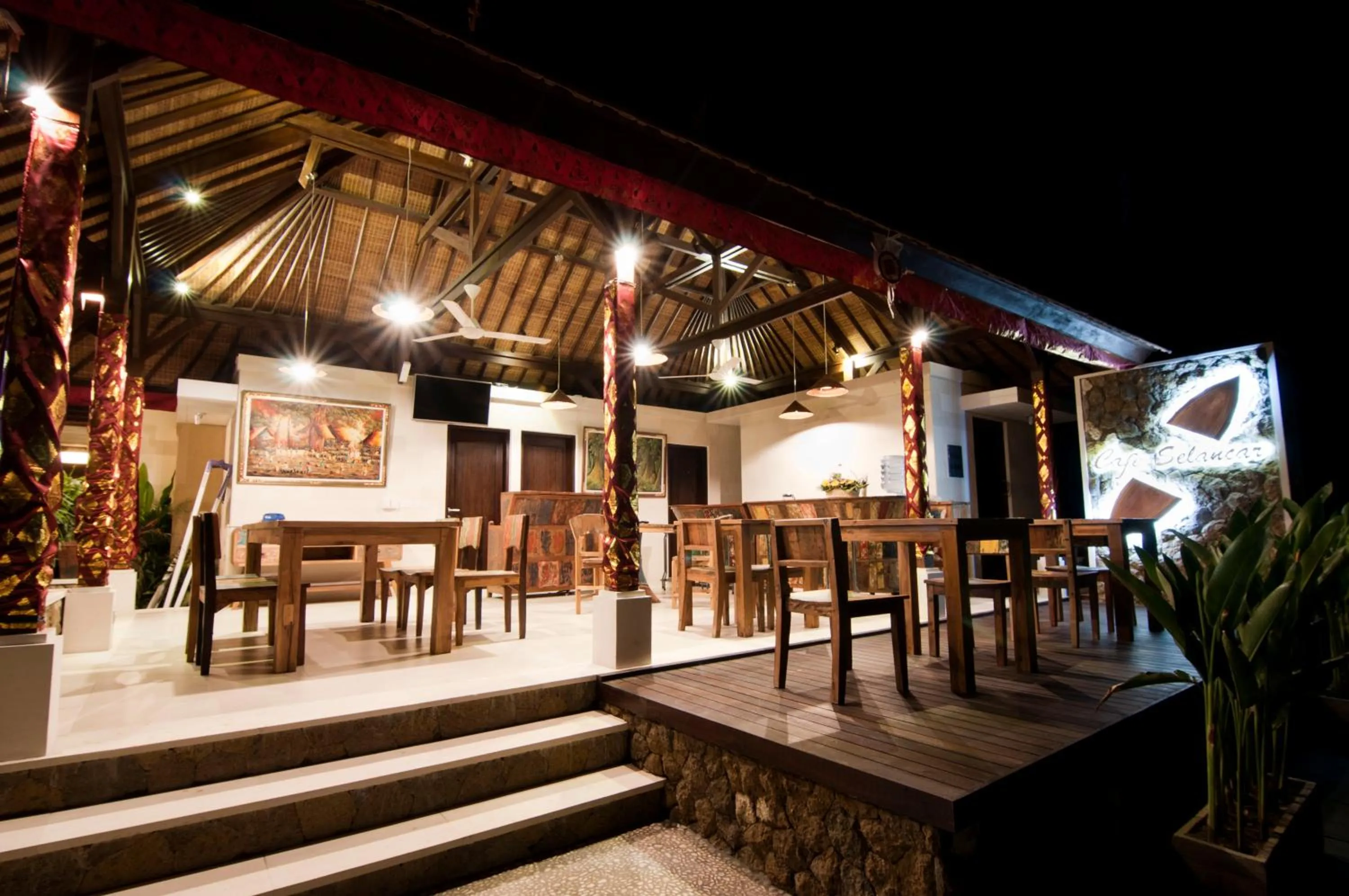 Lobby or reception in Villa Puspa