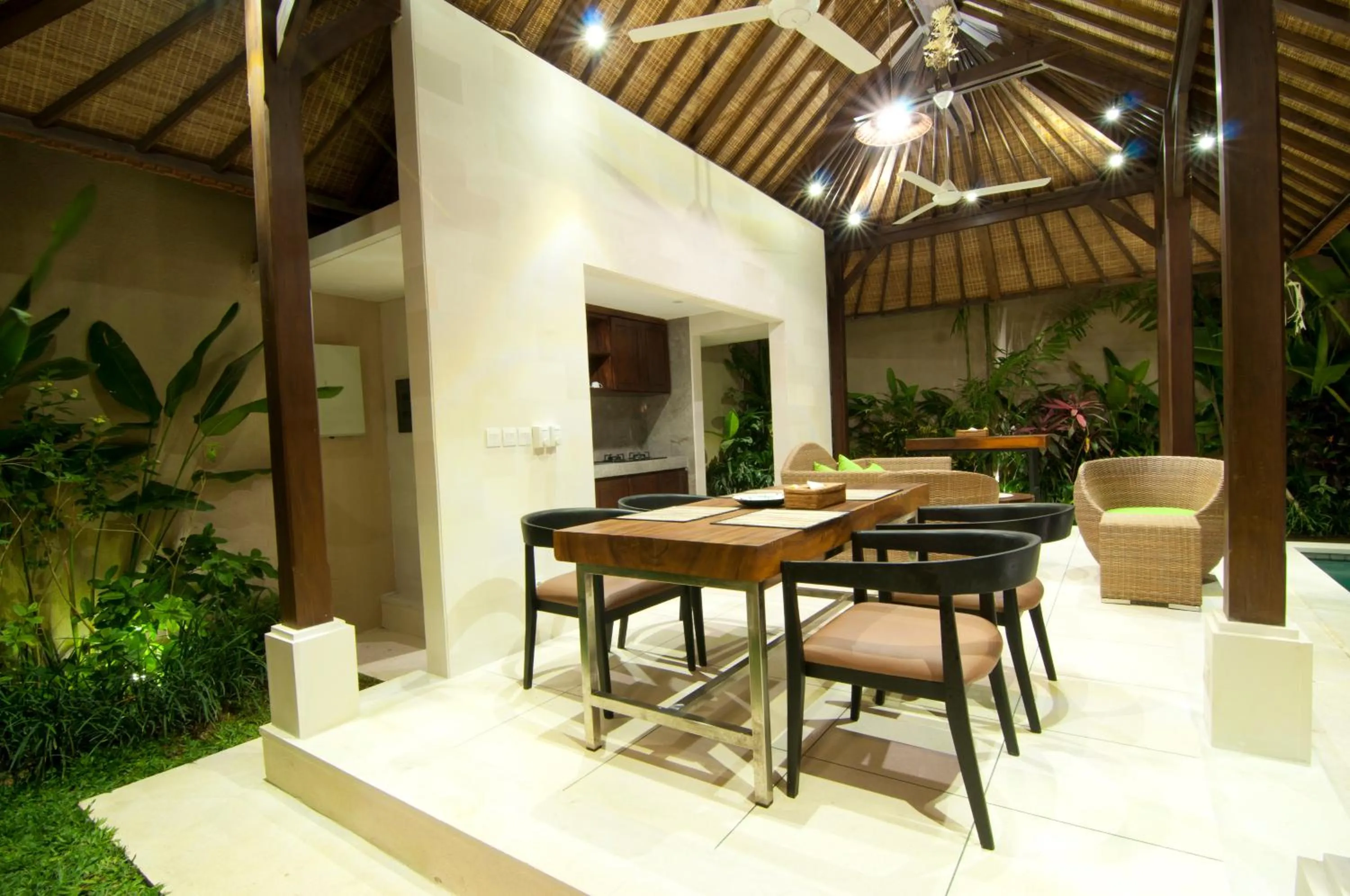 Garden in Villa Puspa