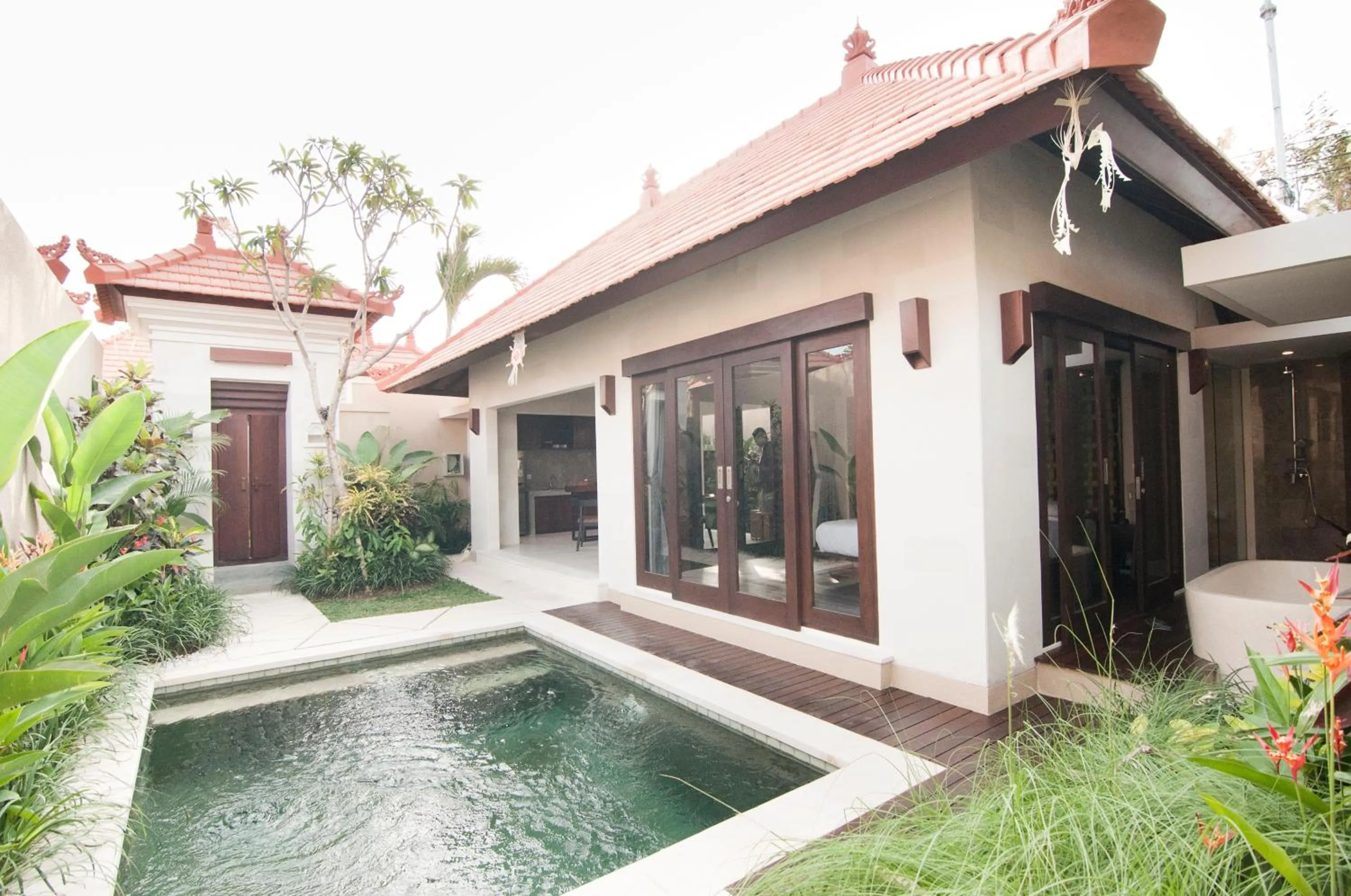 Garden in Villa Puspa