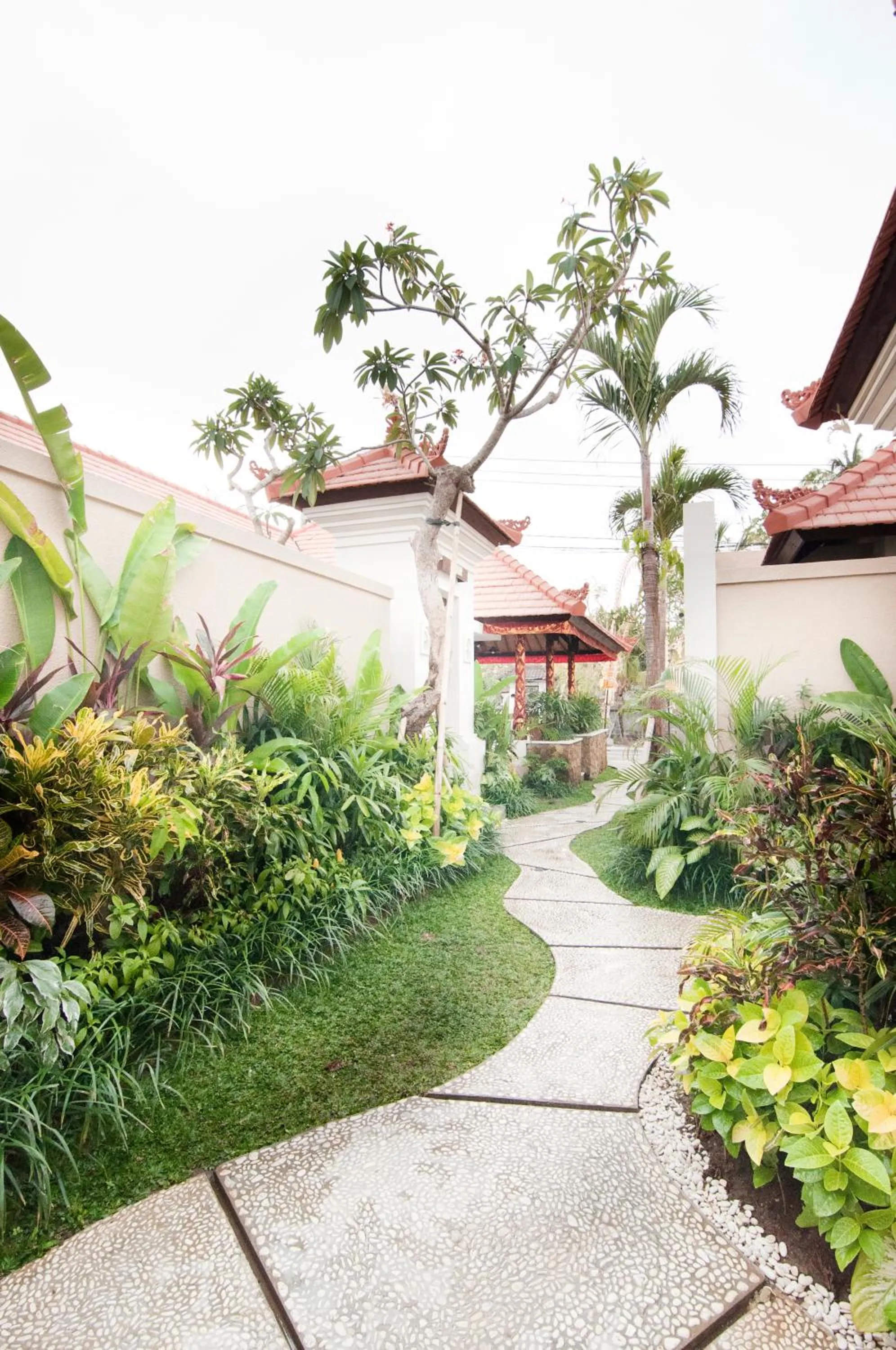 Garden view in Villa Puspa
