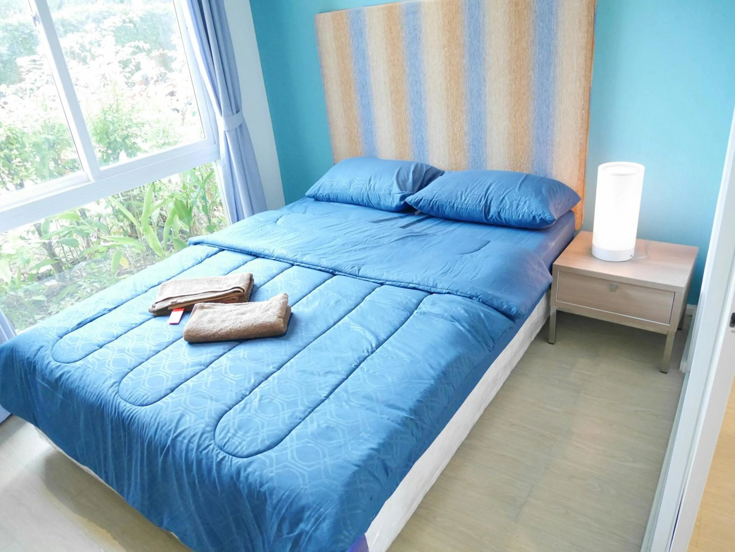 Bed in Atlantis Condo & Water Park Pattaya By the Sea