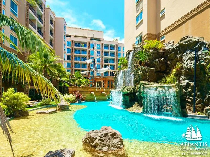 Text overlay in Atlantis Condo & Water Park Pattaya By the Sea
