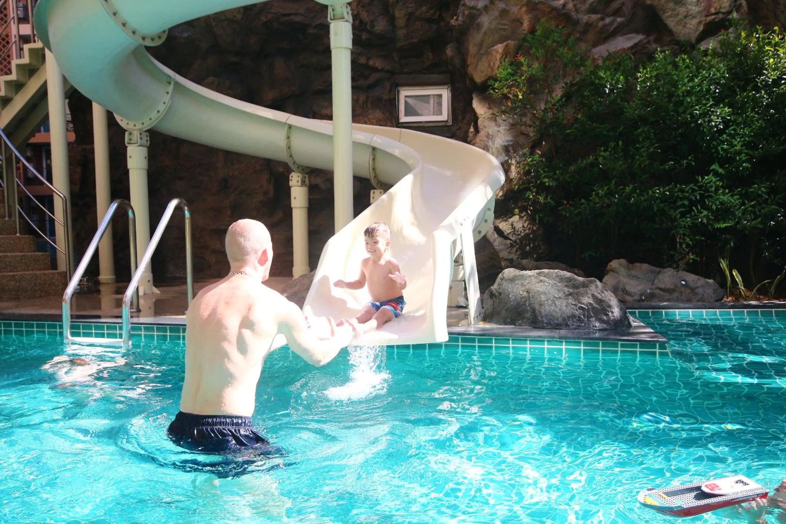 Swimming pool in Atlantis Condo & Water Park Pattaya By the Sea