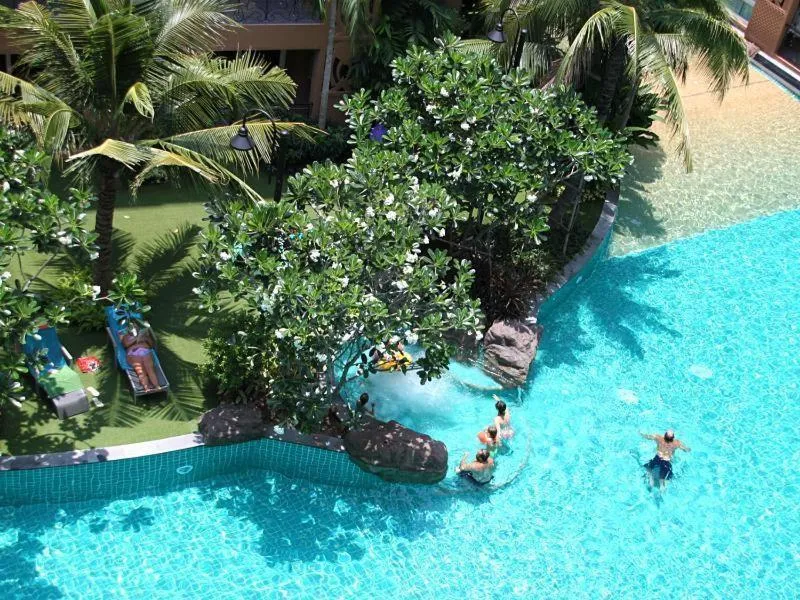 Pool view in Atlantis Condo & Water Park Pattaya By the Sea