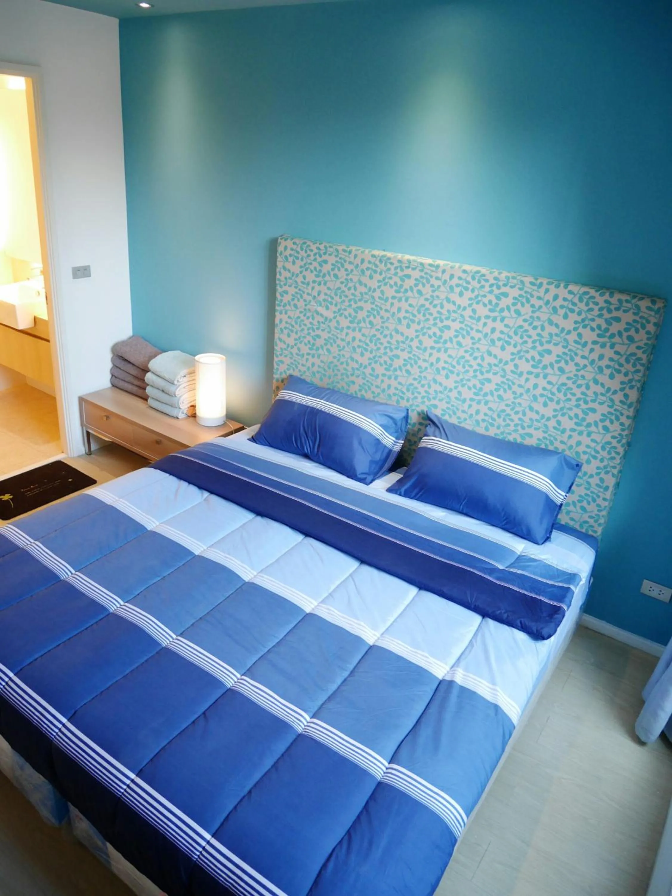 Bed in Atlantis Condo & Water Park Pattaya By the Sea