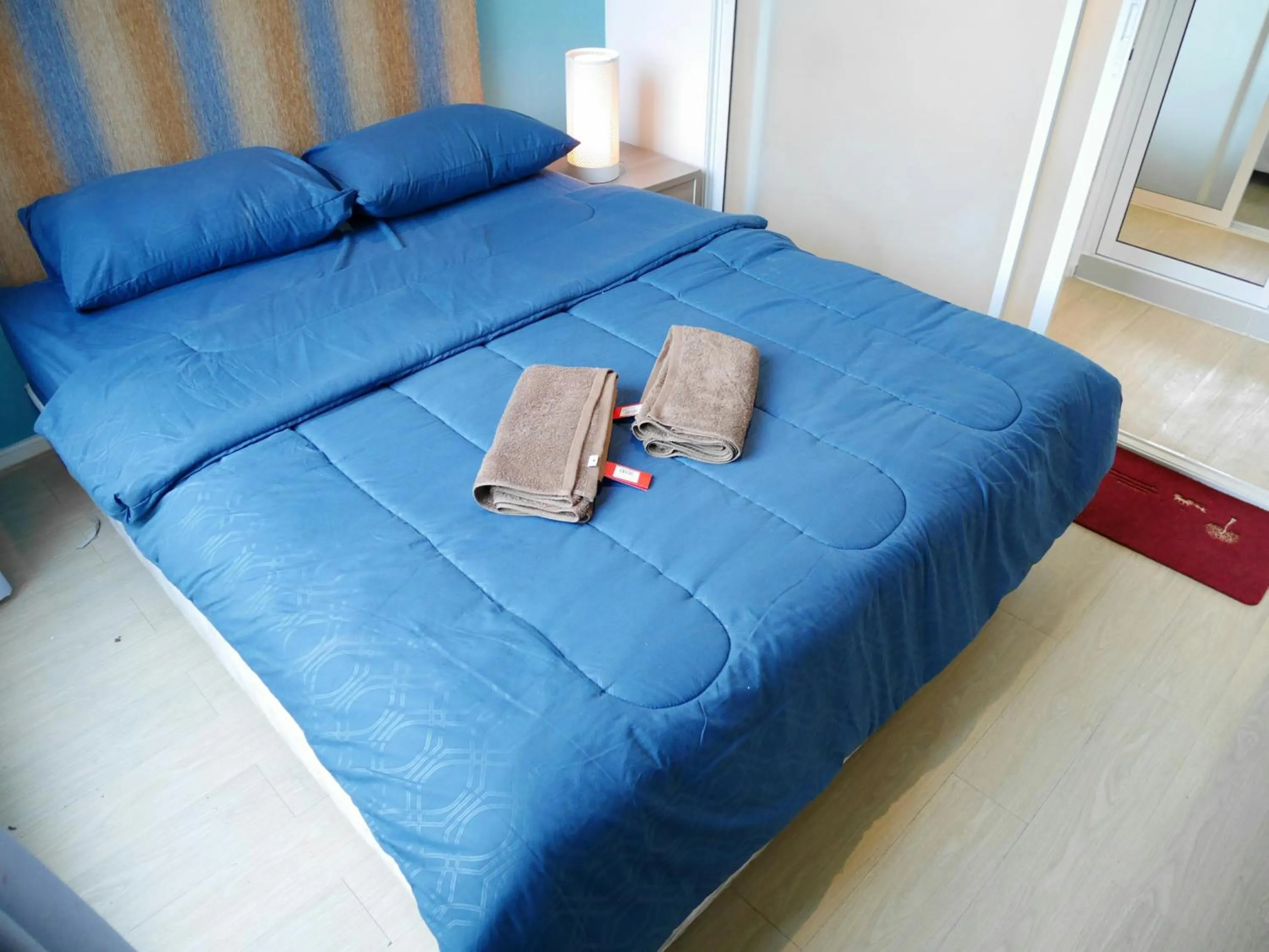 Bed in Atlantis Condo & Water Park Pattaya By the Sea