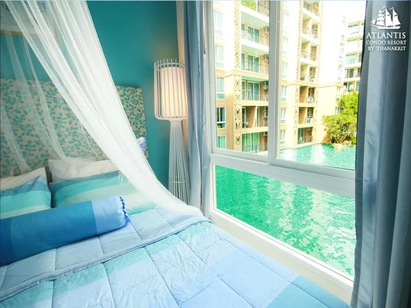Text overlay in Atlantis Condo & Water Park Pattaya By the Sea