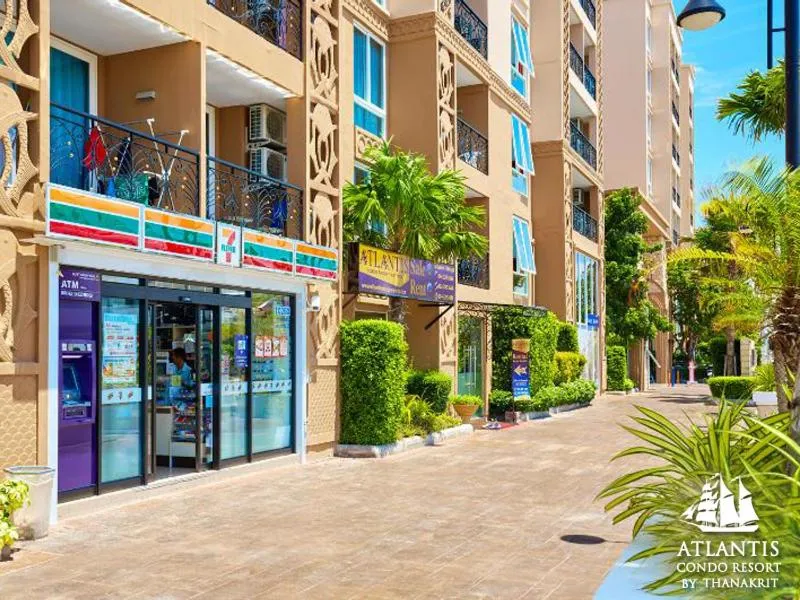 Text overlay in Atlantis Condo & Water Park Pattaya By the Sea