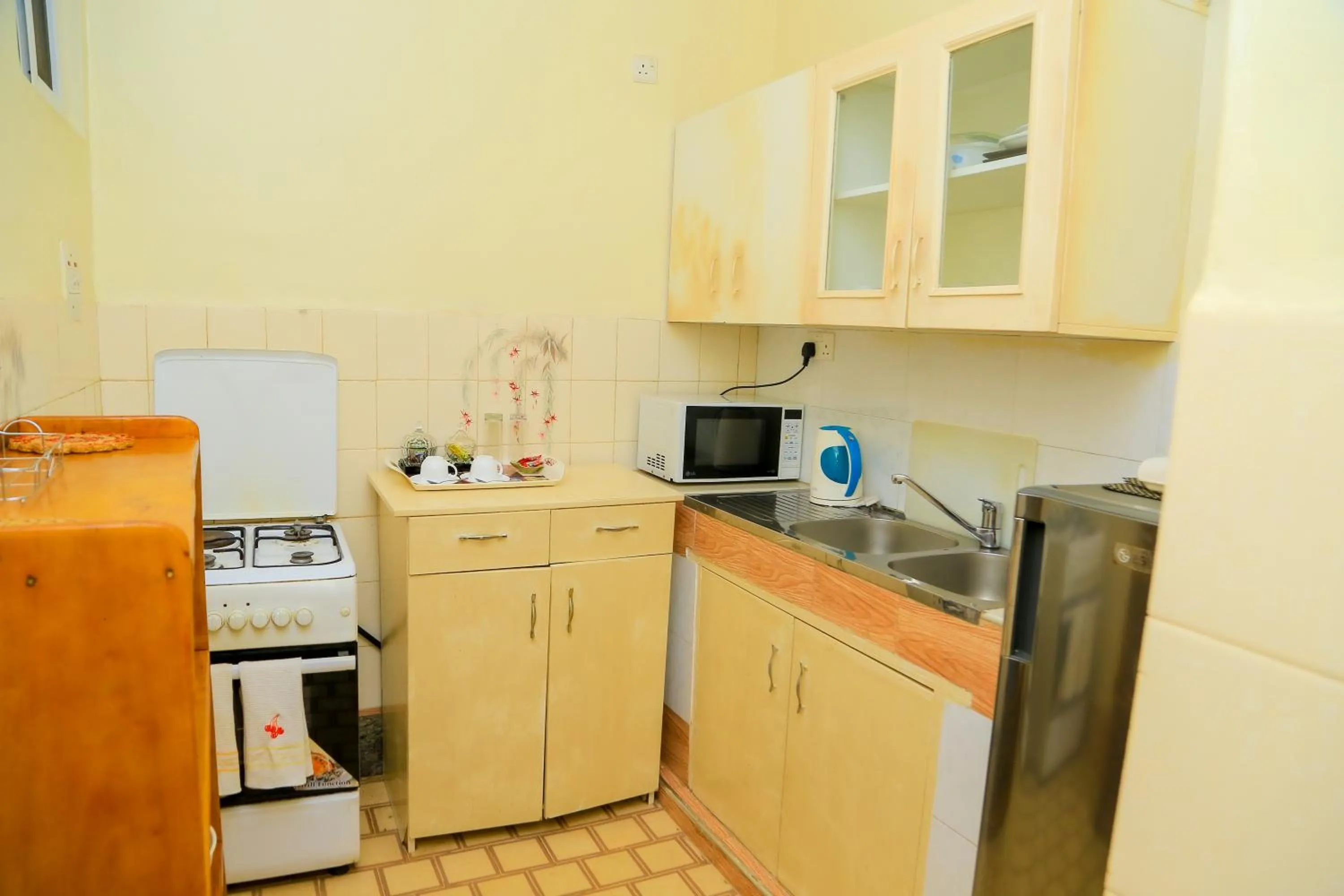 kitchen in Shangri-la Hotel Muyenga