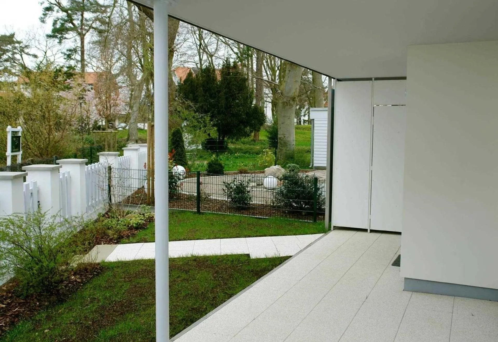 Garden view in Residenz am Kurpark, Whg 6