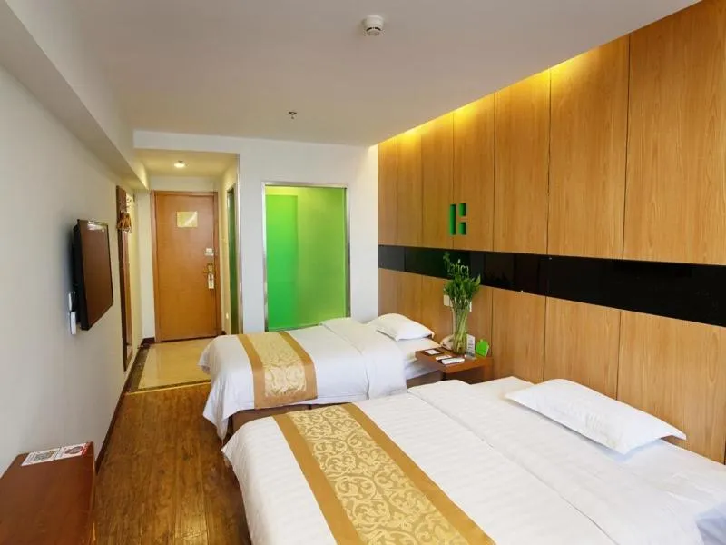 Bed in Vatica Tianjin Dagang Xuefu Road University Town Hotel