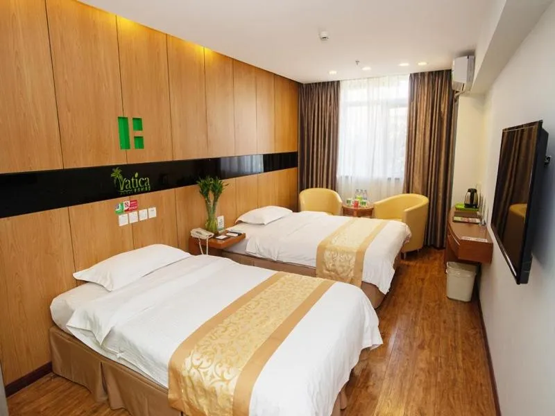 Bed in Vatica Tianjin Dagang Xuefu Road University Town Hotel