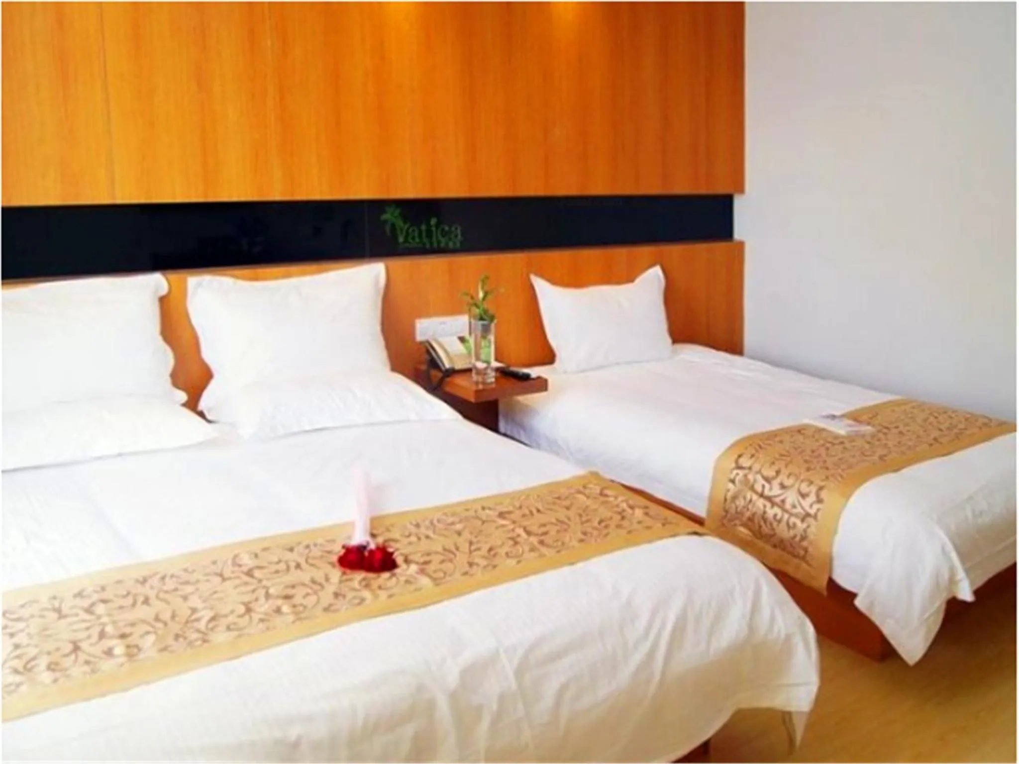 Bedroom, Bed in Vatica Tianjin Dagang Xuefu Road University Town Hotel