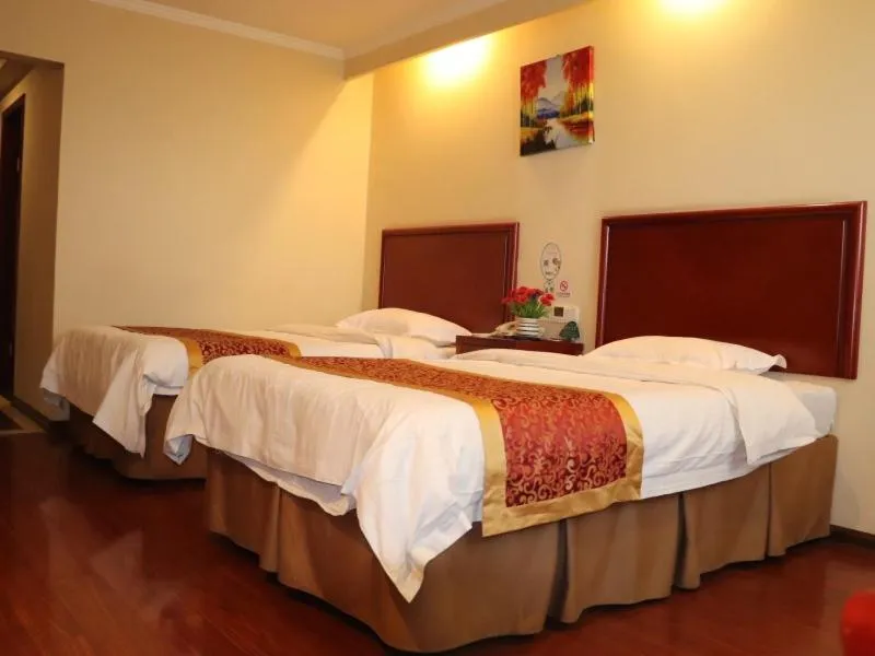 Bed in GreenTree Inn HeBei ZhangJiaKou XuanHua BoJu Countryside Business Hotel