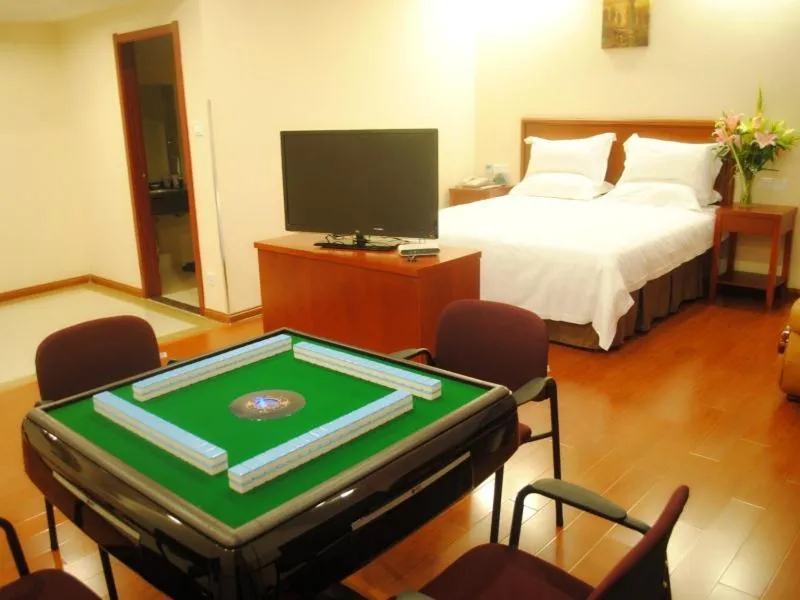 Bed in GreenTree Inn Anhui Xuancheng South Zhaoting Road Business Hotel