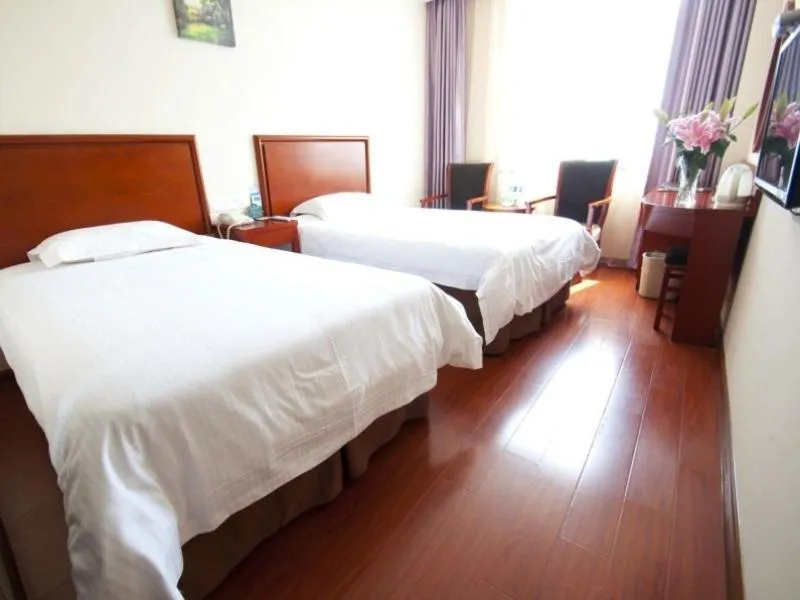 Bed in GreenTree Inn Anhui Xuancheng South Zhaoting Road Business Hotel