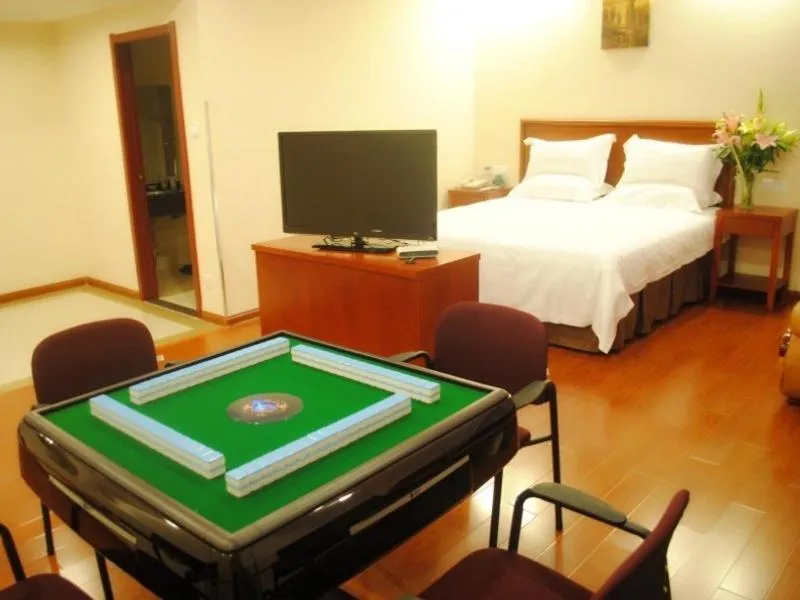 Bed in GreenTree Inn Anhui Xuancheng South Zhaoting Road Business Hotel