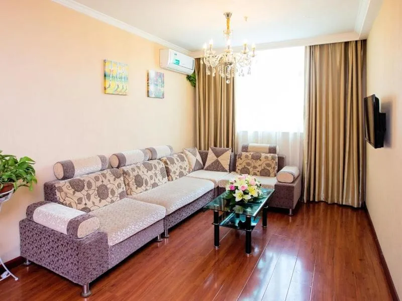 Bed in GreenTree Inn Henan Zhengzhou West Changjang Road Business Hotel