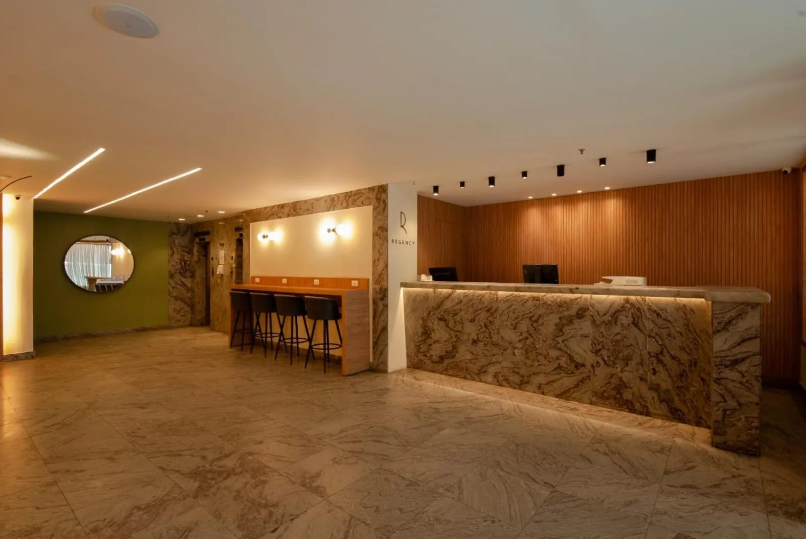 Lobby or reception in Regency Copacabana Hotel