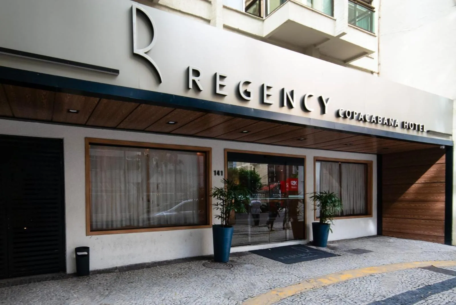Facade/entrance in Regency Copacabana Hotel
