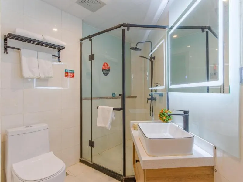Bathroom in Greentree Inn Hefei Yakun Plaza Branch