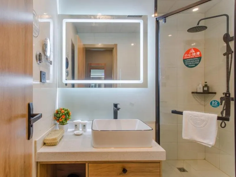 Bathroom in Greentree Inn Hefei Yakun Plaza Branch