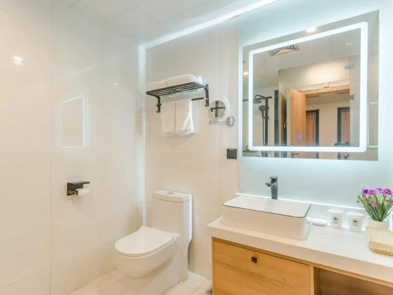 Bathroom in Greentree Inn Hefei Yakun Plaza Branch