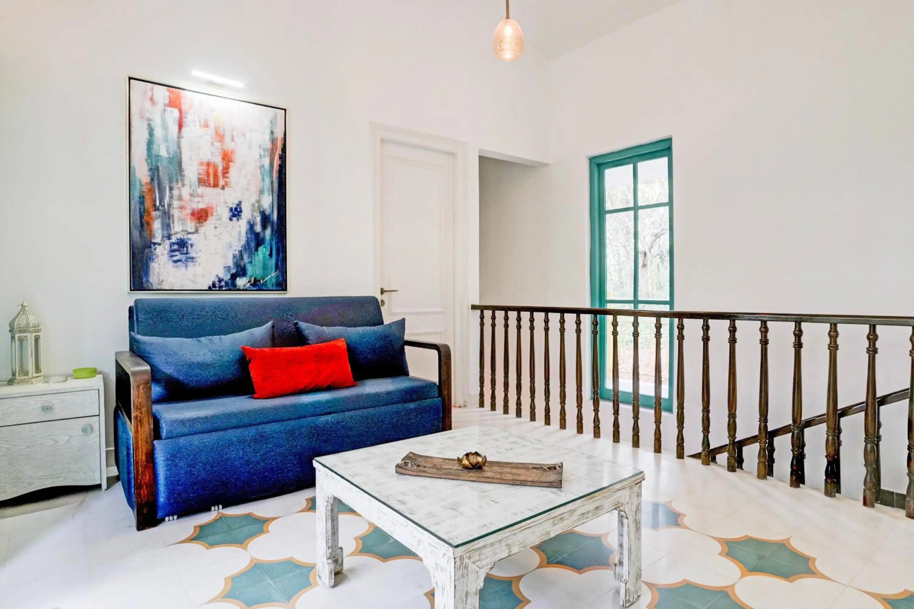 Lobby or reception in DanCenter Havana Villa Siolim | 3BHK | Pvt Pool | Goa