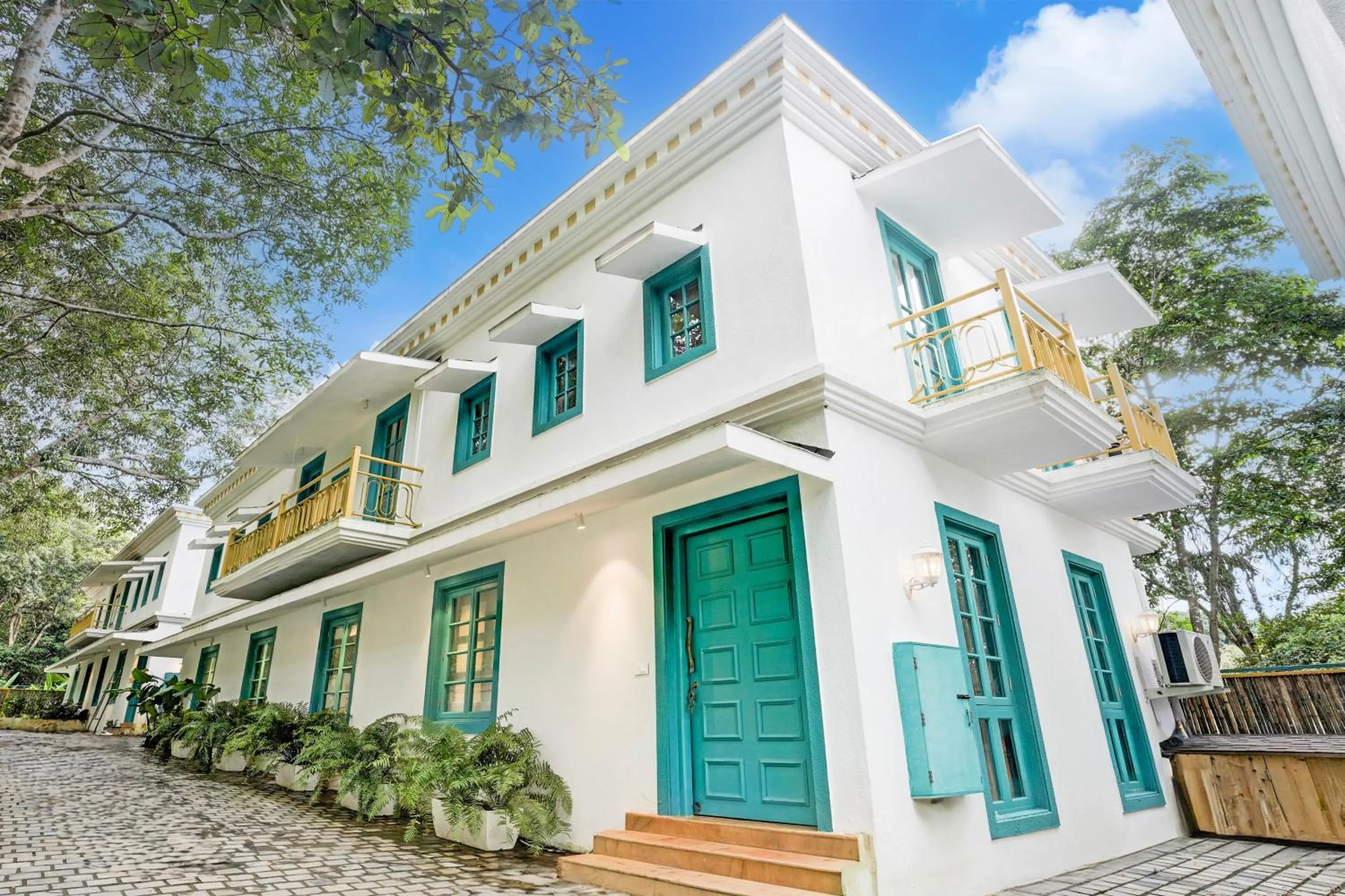 Facade/entrance in DanCenter Havana Villa Siolim | 3BHK | Pvt Pool | Goa