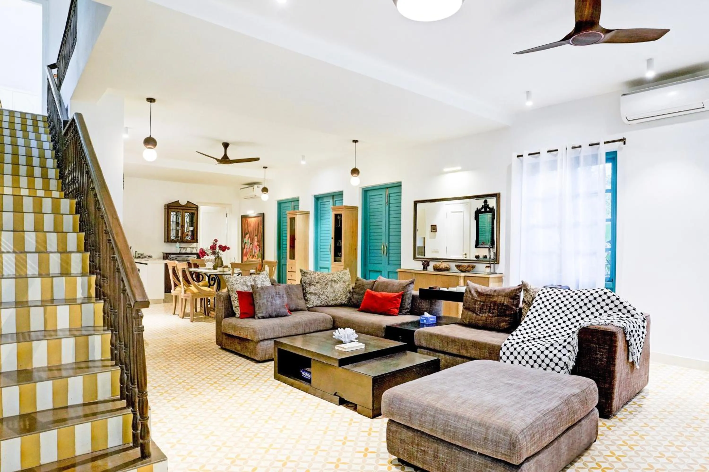 Bedroom in DanCenter Havana Villa Siolim | 3BHK | Pvt Pool | Goa
