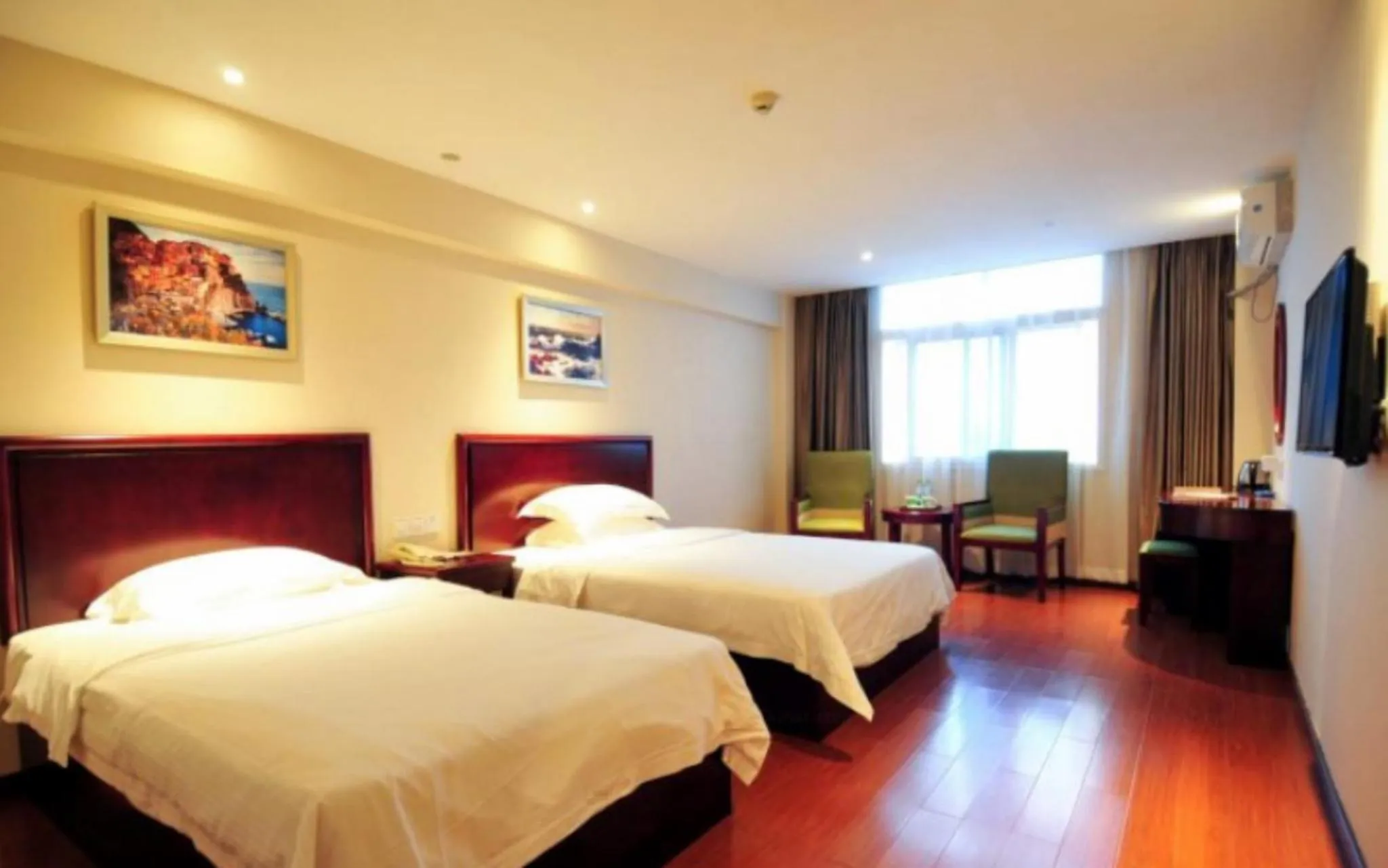 Bed in GreenTree Inn Hainan Haikou Haifu Road Provincial Government Express Hotel
