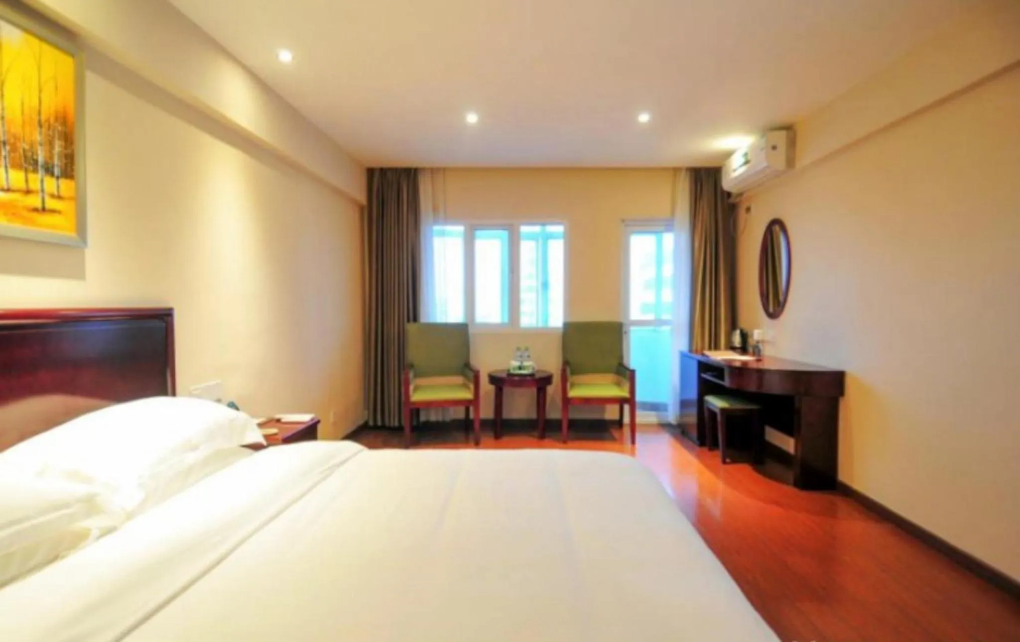 Bed in GreenTree Inn Hainan Haikou Haifu Road Provincial Government Express Hotel