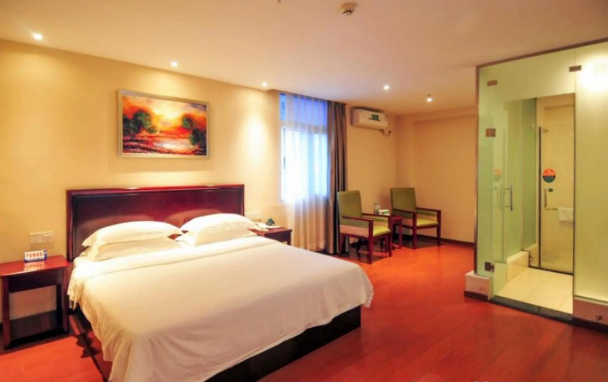 Bed in GreenTree Inn Hainan Haikou Haifu Road Provincial Government Express Hotel