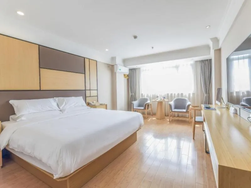 Bed in GreenTree Inn ShangHai SongJiang SongDong Business Hotel