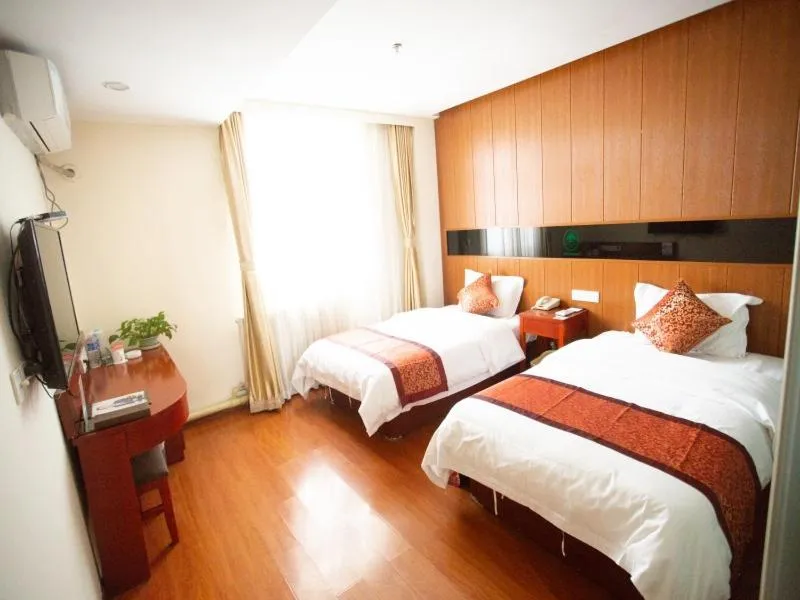 Bed in GreenTree Inn TianJin Ji County South YuYang Road GuLou Square Express Hotel