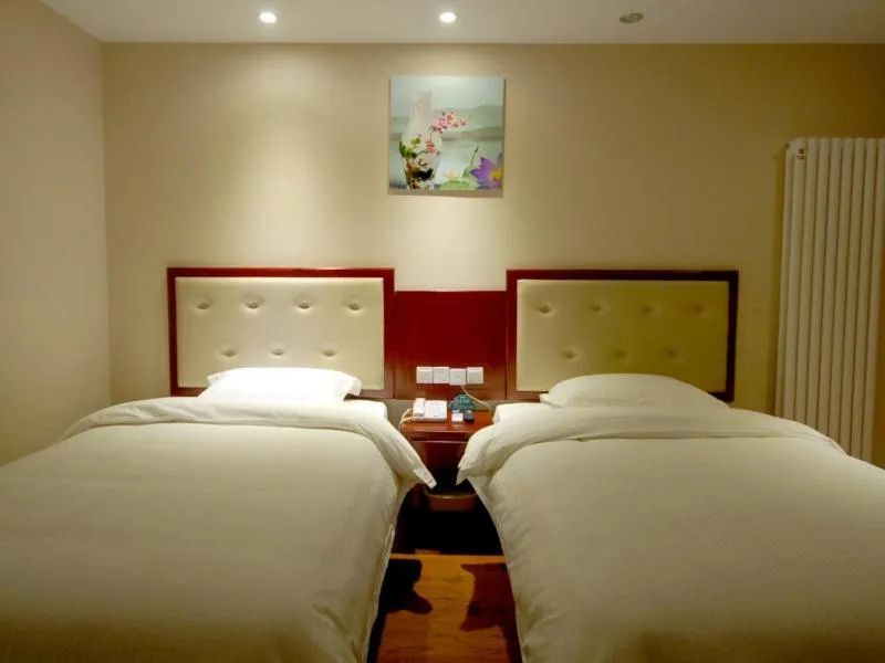 Bed in GreenTree Inn ShanDong TaiAn Bus Station LingShan Street Express Hotel