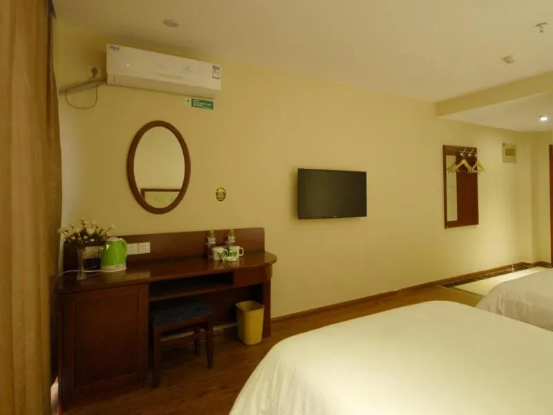 Bed in GreenTree Inn ShanDong TaiAn Bus Station LingShan Street Express Hotel