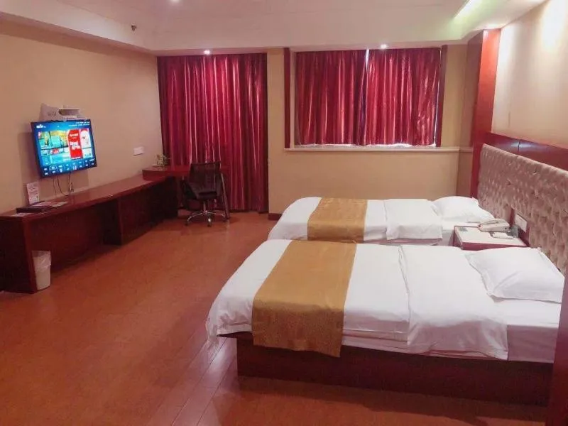 Bed in GreenTree Alliance Anhui Chuzhou Middle Qingliu Road Qingliu Bridge Hotel