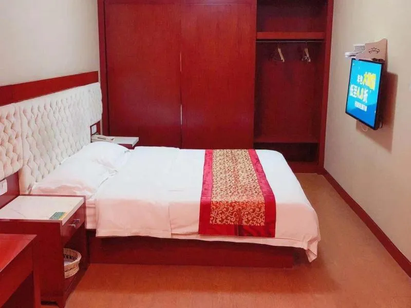 Bed in GreenTree Alliance Anhui Chuzhou Middle Qingliu Road Qingliu Bridge Hotel
