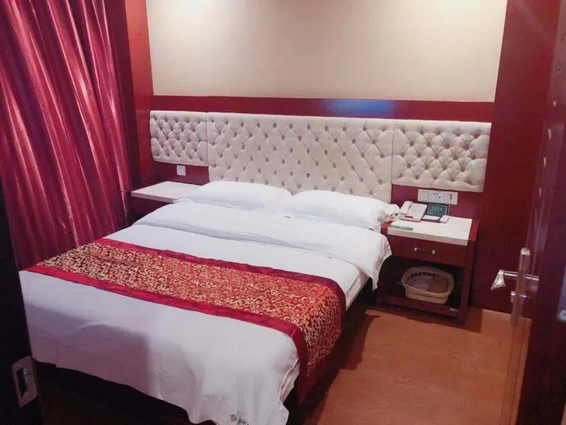 Bed in GreenTree Alliance Anhui Chuzhou Middle Qingliu Road Qingliu Bridge Hotel